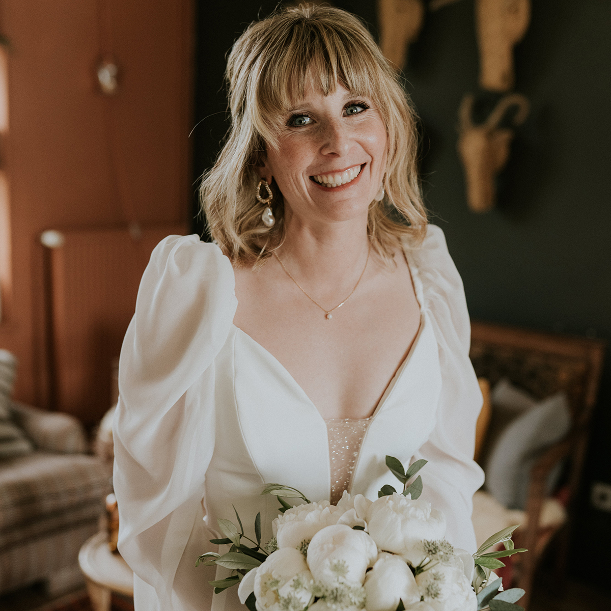 gaelle antoine madameb 77 MAquillage de mariée discret, naturel et lumineux pour Steeve Fouqueray coiffure