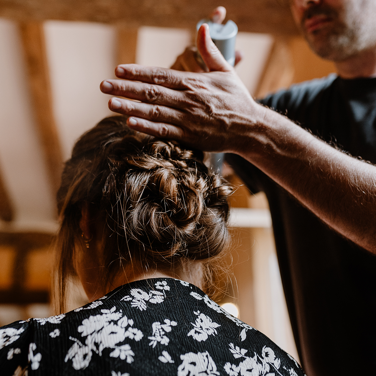 Coiffure bohème chic par Steeve Fouqueray